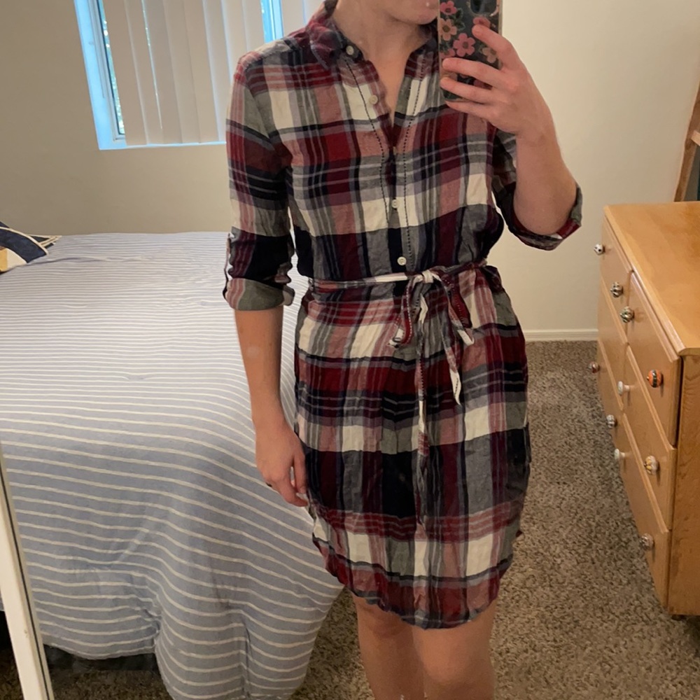 Max Studio Plaid Dress
